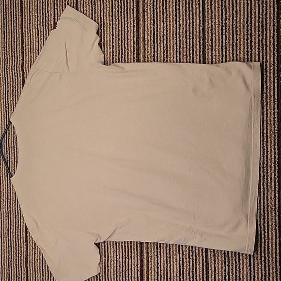 ZERO FOXTROT Beige Cotton Polyester Stay Free Sz XXL Mens Short Sleeve‎ T Shirt - Picture 8 of 8